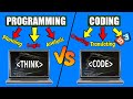 Programming VS Coding - What is The Hidden Difference?