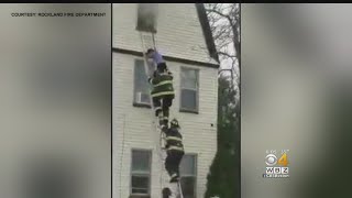 2 Teens Rescued From Rockland House Fire