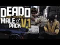 Deado Non-Branded Clothing Pack V1 / GTA V FiveM Clothing Pack / Best TOS Friendly Pack for GTA RP