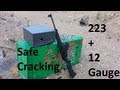 Shoot Safe Open with Guns! 223 FMJ & 12 Gauge Slugs