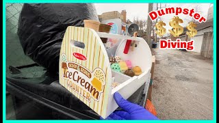 DUMPSTER DIVING | BAGS \u0026 BAGS OF EXPENSIVE TOYS‼️ 💰1K WORTH OF TOYS EVERYWHERE‼️😱😱