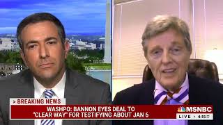 John Flannery says Steve Bannon could be planning "Trojan War" on J6 Committee