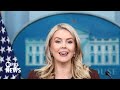 WATCH LIVE: White House holds news briefing after Trump signs release of Epstein files