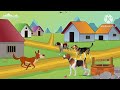 এক ক্ষুধার্ত কুকুরের গল্প। the story of a village dog।bangla cartoon। dadimaki kahani in bengali।