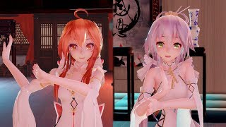 【MMD】洛天依＆乐正绫—云裳谣