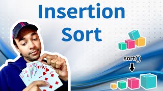 Insertion Sort visualized with examples and code | Study Algorithms