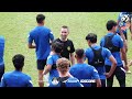 sesi latihan terakhir skuad harimau malaya b 23 sebelum gegarkan thailand