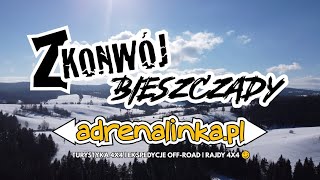 Bieszczadzkie roztopy i ratowanie ciągnika ratunkowego / Z Konwój Bieszczady / adrenalinka.pl