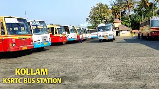 Kollam KSRTC Bus Stand//Kollam KSRTC Bus Stand, Kerala