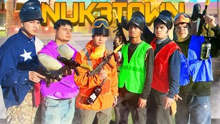 LOS BOYZ PLAY CALL OF DUTY IN REAL LIFE! (NUKETOWN PAINTBALL)
