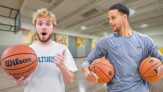 Basketball Challenges vs Steph Curry!
