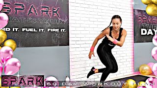 TOTAL BODY METABOLIC CONDITIONING WORKOUT AND PILATES | SPARK Challenge Day 1