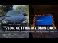 VLOG: GETTING MY BMW BACK - meeting with clients, getting my car back, finance work, coffee & more