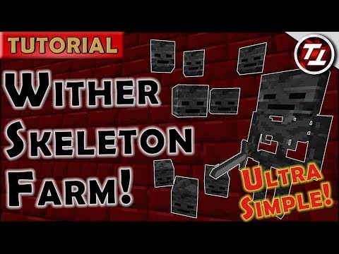 Wither Skeleton Farm! Ultra-Simple, Cheap & Effective! Wither Skeleton Farm! Ultra-Simple, Cheap & Effective!