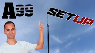 Antron 99 CB base antenna setup