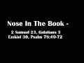 Nose In The Book - A Bible Reading Commentary - 2 Sam. 23, Gal. 3, Ezek. 30, Ps. 78:40-72 - M'Cheyne