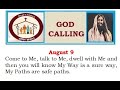 GOD CALLING AUG 09 (BIBLE EDUCATIONAL) #religion #biblestudy #signlanguage #deaf community ISL