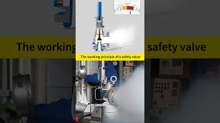 The working principle of safety valve #mechanical #industrial #valve