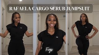 Figs Rafaela Cargo Scrub Jumpsuit Review