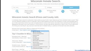 Free Criminal Background Check In Wisconsin