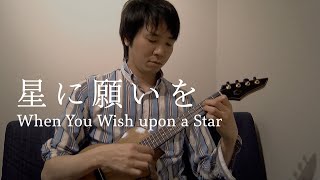 ディズニー 星に願いを ソロウクレレ／When You Wish upon a Star - ukulele cover