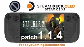 Stalker 2 (Patch 1.1.4) on Steam Deck OLED with Steam OS 3.7