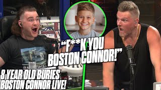 8 Year Old Buries Boston Connor On The Pat McAfee Show Live
