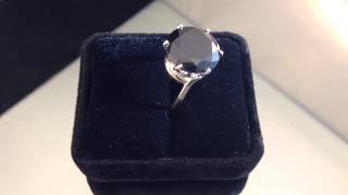 11.31cts Black Diamond