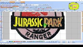 สอนตีลายกับป๊าโจ้!!! #Wilcom ลาย Jurassic Park?? สอนตีและเทคนิคการตีลายพื้นฐานตีลายง่ายๆด้วยตัวเอง!!