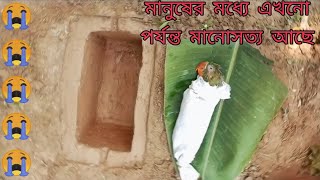 🌷 বাড়ির প্রিয় মিঠু পাখি 🥀 চিকুর মৃত্যুর পর তাকে দাফন করা হলো, 😔