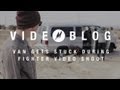 MANAFEST'S VAN GETS STUCK DURING FIGHTER VIDEO SHOOT AT THE SALTON SEA