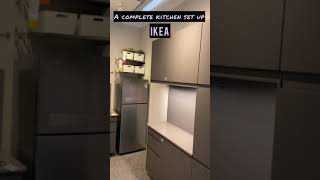 Complete kitchen set up at #ikea