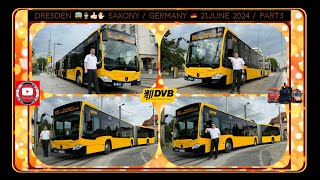 Dresdner Buslinie EV11 mit dem Busfahrer Markus / Teil:1/ Short Video Version /Bus line EV11 /D.2024