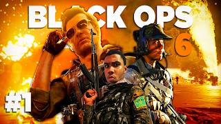 Início da Jornada! Missão Resgate ao Alawi - Black Ops 6 Campanha #1