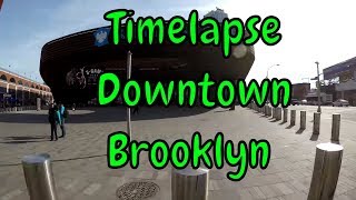 ⁴ᴷ Timelapse Walking Tour of Downtown Brooklyn, NYC (Jay St, Flatbush Av, DeKalb Market Hall)