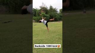 Tricking  Backside 1080 kick || INDIAN BOY 🇮🇳|| #trending #viral #viralreels #viralvideos #subscribe