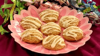 How to Make Eggnog Cookies with Eggnog Glaze 🎅🎄🍪🥛