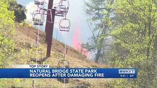 WATCH | Ky. state park reopens after wildfire