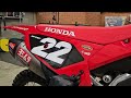 2023 honda crf250r yoshimura rs12 full exhaust installation