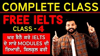 IELTS ONLINE FREE COMPLETE CLASS 4 by RAMAN SIR