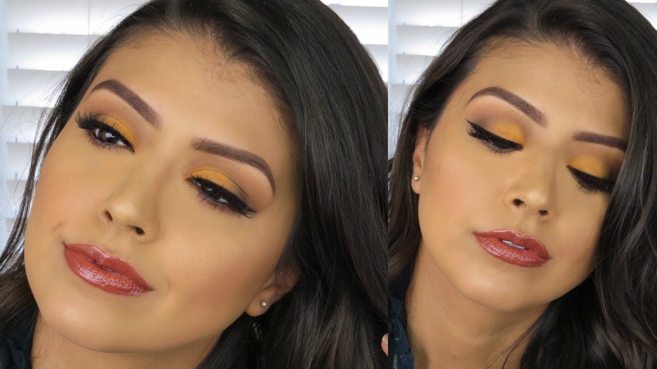 Simple Fall Makeup Look Youtube