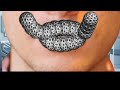 ASMR Lips titment deep cleaning maggots worm Crawlies ASMR tablets uses lips