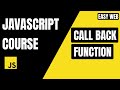JavaScript Callback Function Explained 🔥 | Beginner to Pro Guide #EasyWebSeries