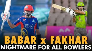 Babar Azam x Fakhar Zaman | Nightmare For All Bowlers | HBL PSL | MB2T