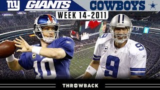 Legacies at Stake on Sunday Night! (Giants vs. Cowboys 2011, Week 14)