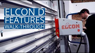 ELCON D Vertical Panel Saw Features | Daltons Wadkin