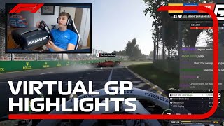 F1 Esports Virtual Grand Prix Highlights | Aramco