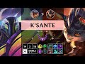 K'Sante Top vs Rumble: Legendary - KR Master Patch 14.15