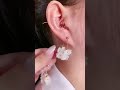 beautiful stunning😍 elegant earrings ❤ share and like them shortsvideo