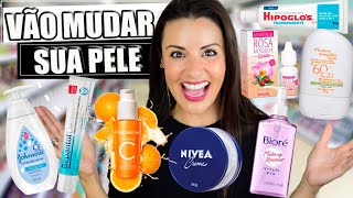 Produtos que MUDARAM minha pele